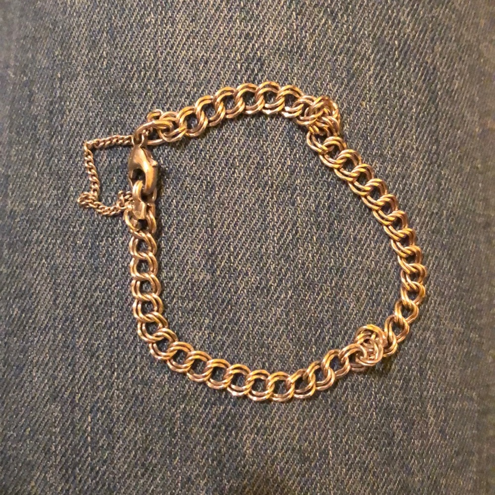James Avery charm bracelet light double curb